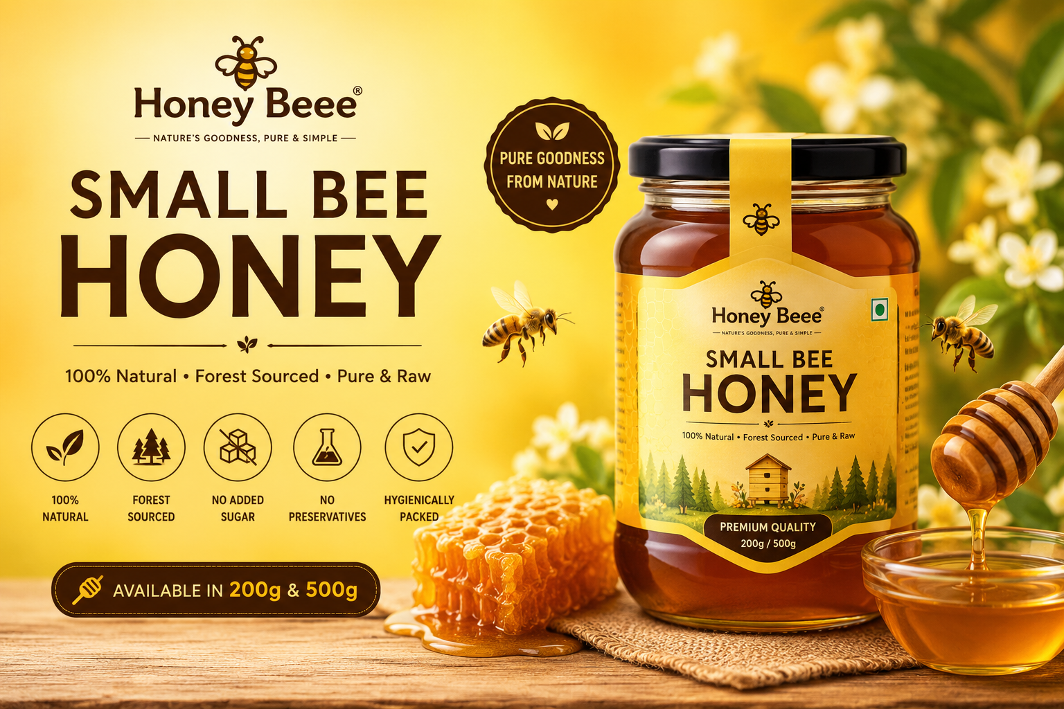 Small Bee Honey