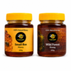 Honey Beee Premium Duo | Small Bee + Wild Forest Honey Combo