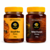 Honey Beee Premium Duo | Small Bee + Wild Forest Honey Combo