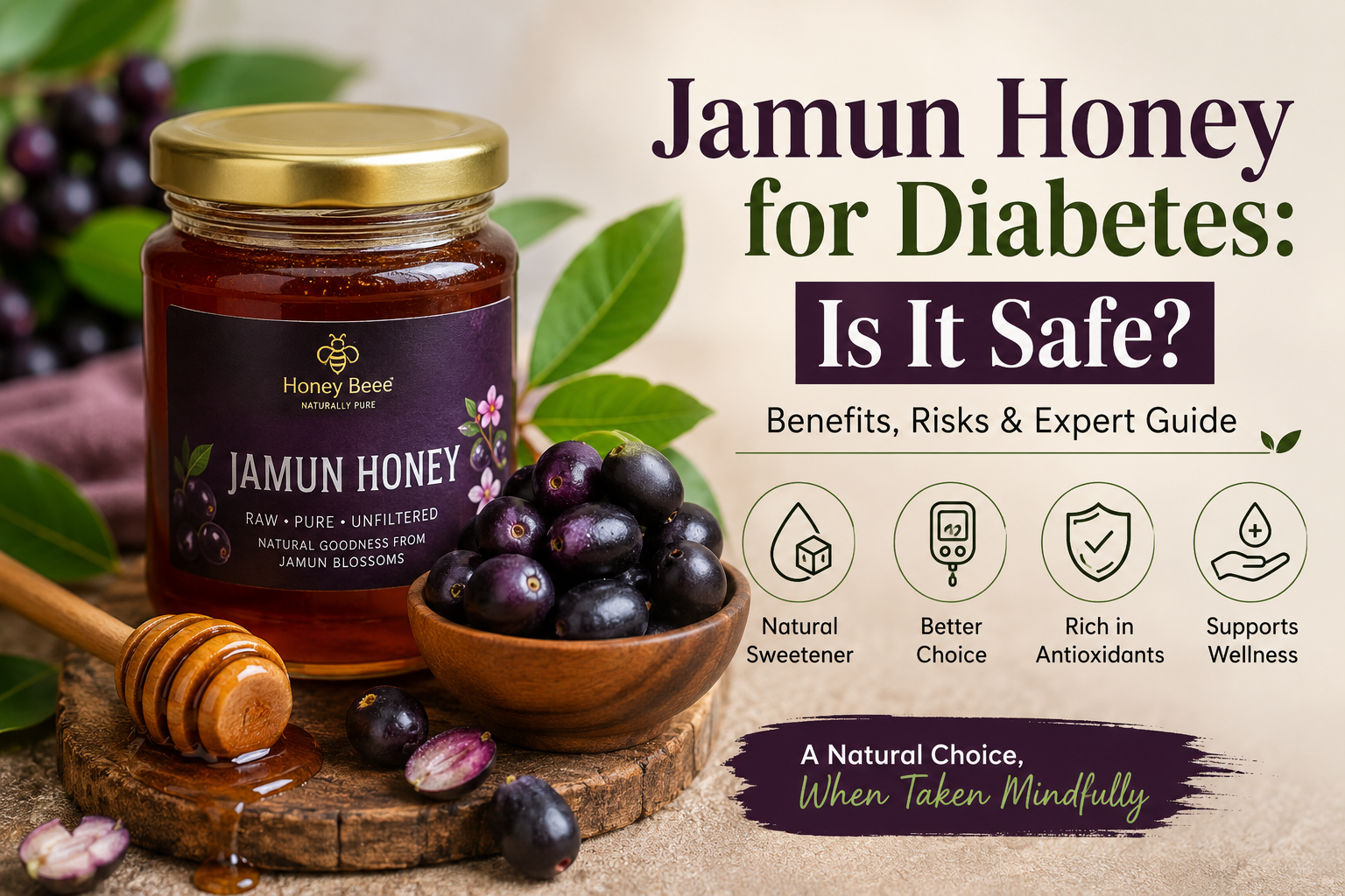 Jamun Honey for Diabetes – Is It Safe?