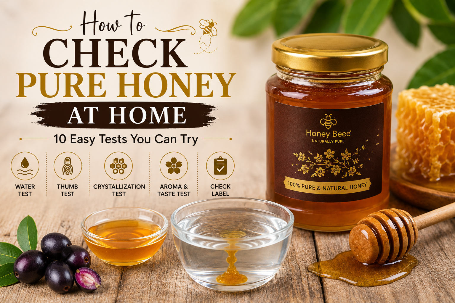 How to Check Pure Honey at Home